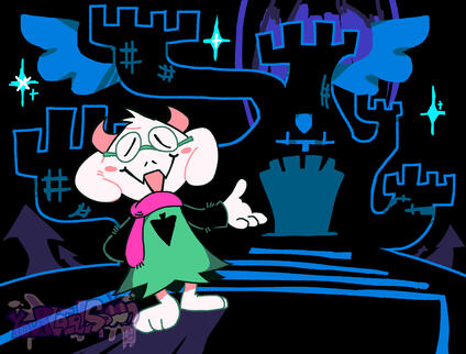 The castle home awaits